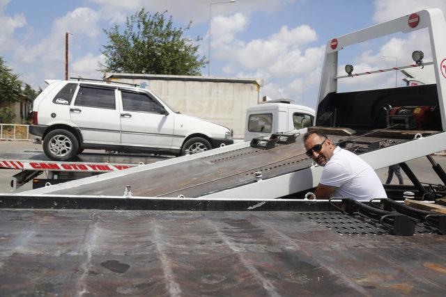 Forklift hırsızını, çekici operatörünün 'toprak rengi' şüphesi yakalattı