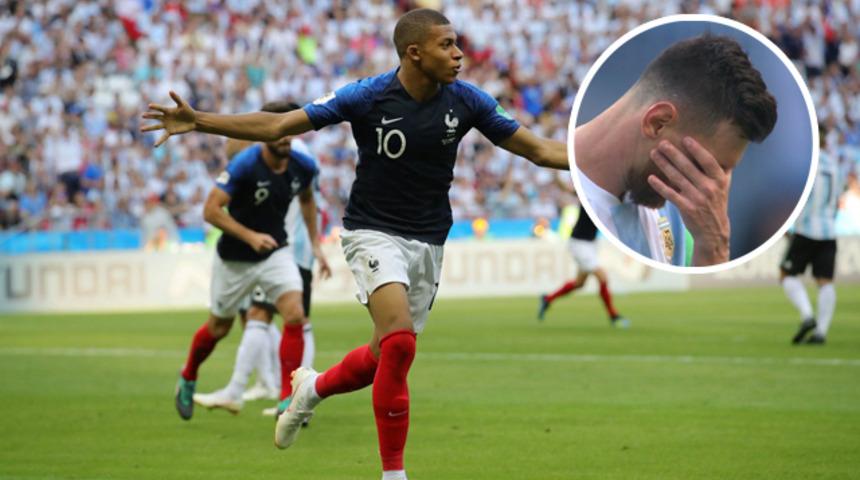 7 gollü tarihi maçta gülen Fransa