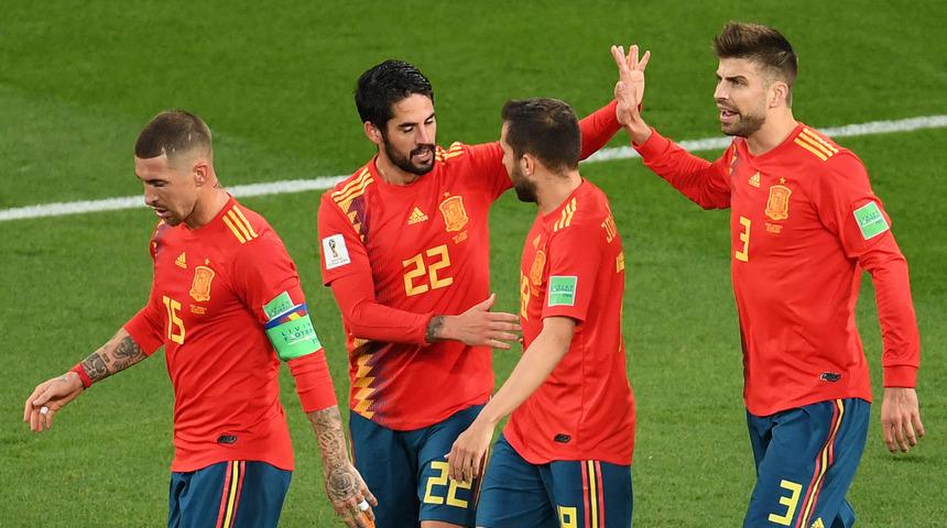 İspanya - Rusya ma&ccedil;ının muhtemel 11'leri