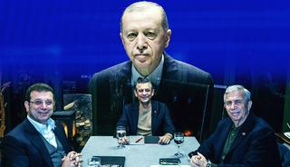 &Uuml;&ccedil; aday, tek rakip: Cumhurbaşkanı Erdoğan'a karşı &Ouml;zel, Yavaş, İmamoğlu anketi! Değişmeyen tek detay var