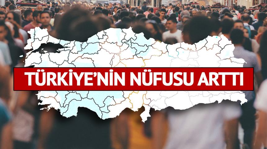Son dakika | 6 ayda dikkat &ccedil;eken artış! T&uuml;rkiye'nin yeni n&uuml;fusu belli oldu: İşte kadın ve erkek sayısı