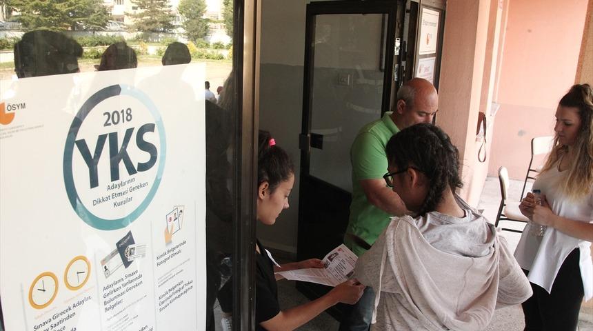 YKS'de ikinci oturum başladı