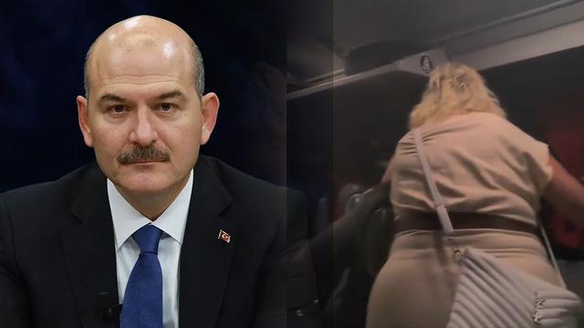 Yeğeniyim deyip şoförü tehdit etmişti! Süleyman Soylu'dan skandal görüntülere sert açıklama
