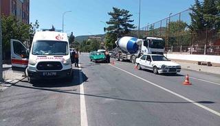 Bilecik&rsquo;te meydana gelen trafik kazasında 1 kişi yaralandı