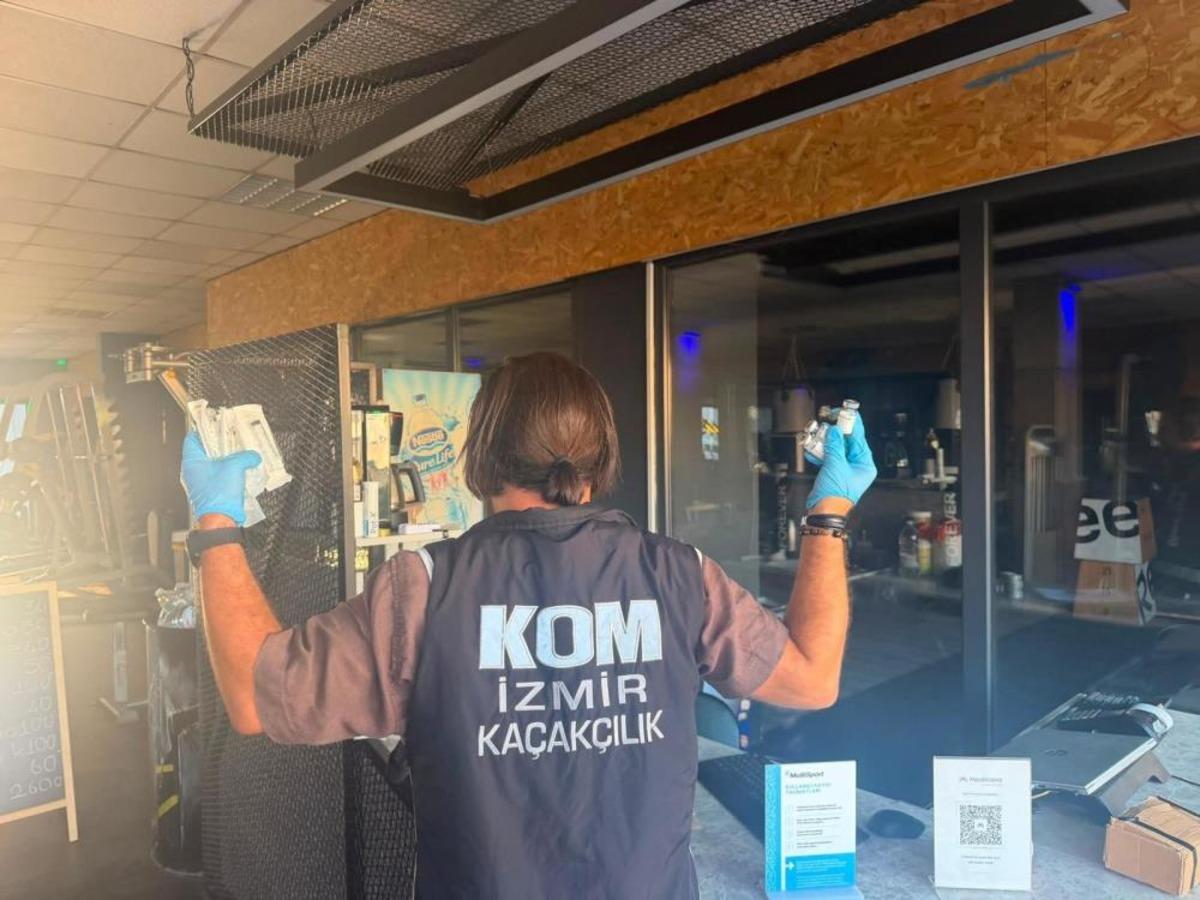İzmir de kaçak ilaç operasyonu: 11,2 milyon TL lik yasa dışı kas geliştirme ilacı ele geçirildi 2