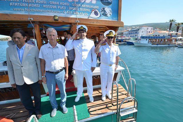 Foça'da Denizcilik ve Kabotaj Bayramı kutlandı