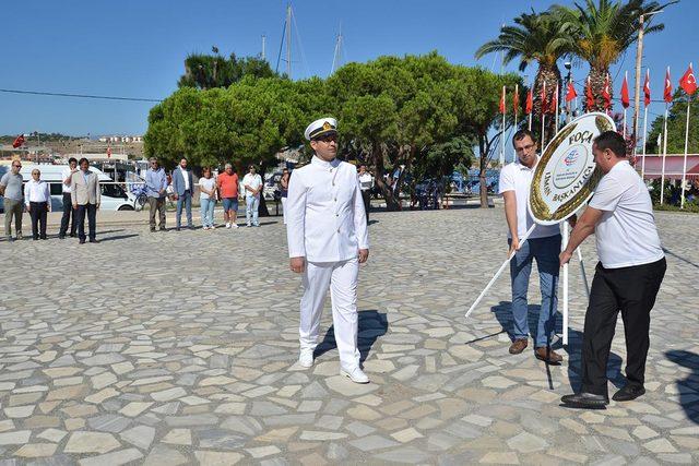 Foça'da Denizcilik ve Kabotaj Bayramı kutlandı