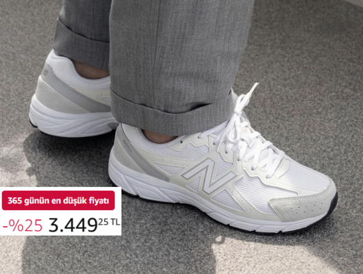Zamansız tasarım efsane konfor: New Balance 480 fiyatı dipte