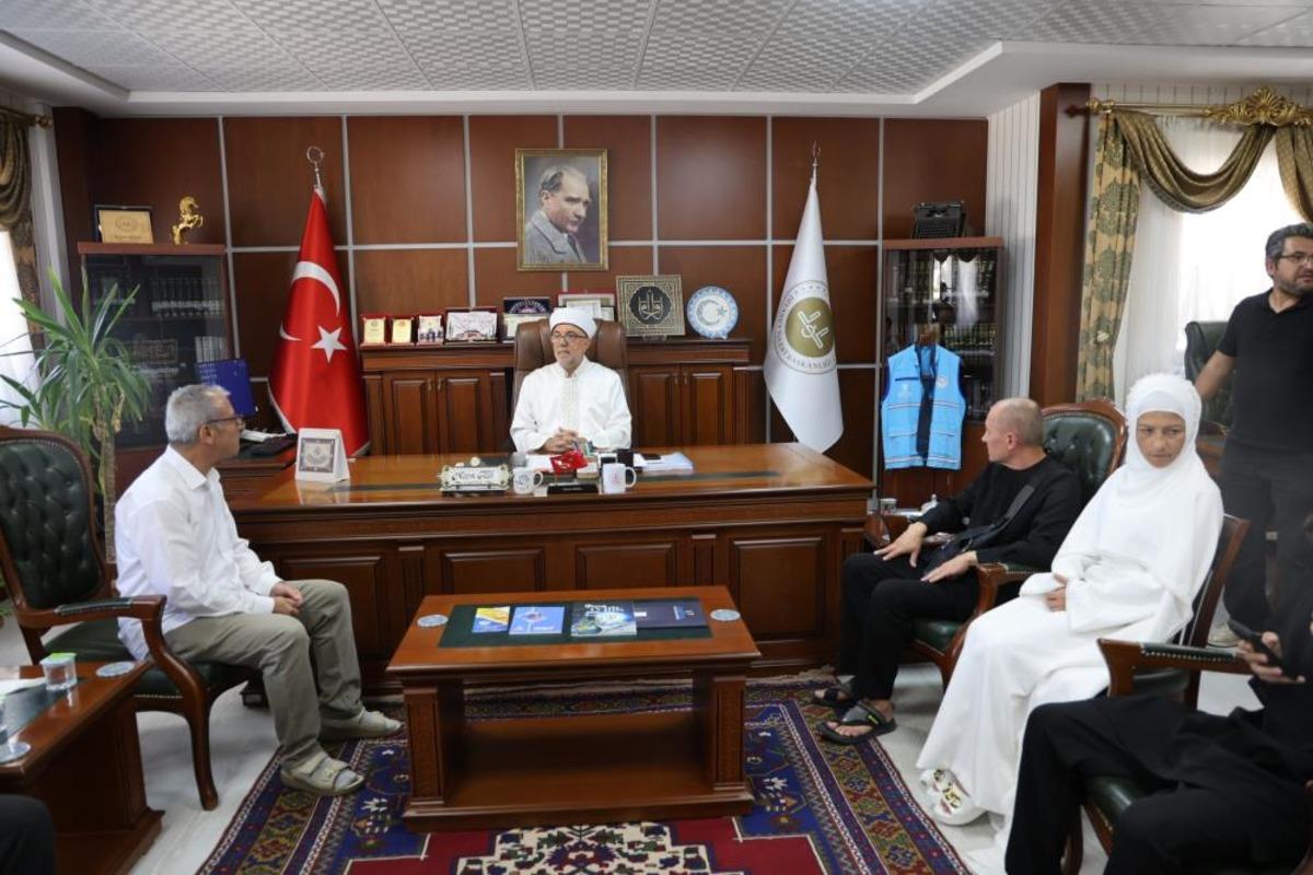 Almanya uyruklu Marko İslam&rsquo;ı se&ccedil;erek, Muhammet adını aldı 1