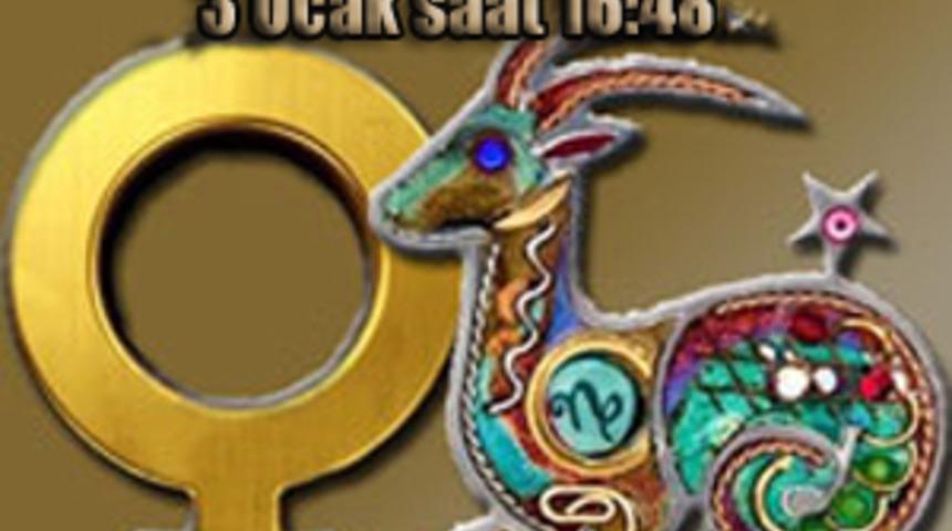 Ven&uuml;s Oğlak burcunda