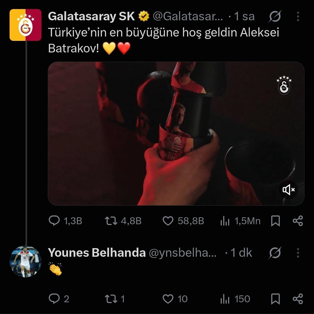 Batrakov un imza videosu olay oldu! Galatasaray o isme yer vermedi: Eski 10 numaradan tepki geldi 2