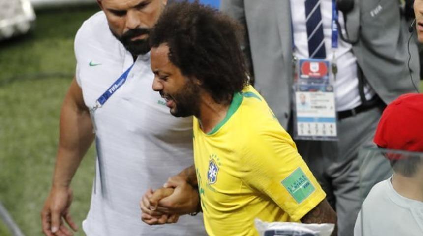 Marcelo, Meksika ma&ccedil;ında yok