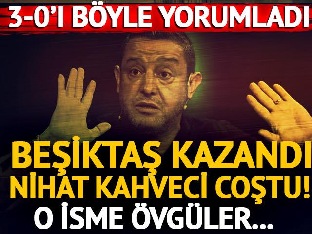Beşiktaş kazandı, Nihat Kahveci coştu! 3-0'ı b&ouml;yle değerlendirdi