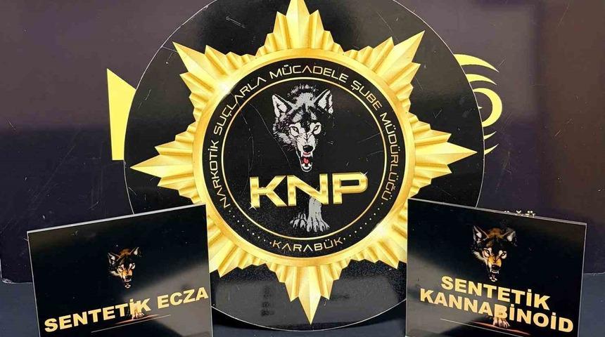 Karab&uuml;k&rsquo;te narkotik operasyonlarında 3 tutuklama