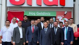 Perakendenin g&uuml;venilir y&uuml;z&uuml; Onur Market, 30. yılında da yeni mağaza a&ccedil;ılışına devam ediyor