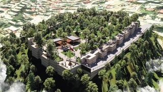 Tarihi Kahramanmaraş Kalesi restorasyonunda sona yaklaşılıyor
