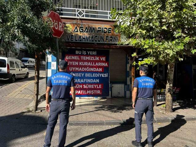 Şahinbey&rsquo;de hijyen kurallarını hi&ccedil;e sayan fırına 7 g&uuml;nl&uuml;k kapatma cezası 1