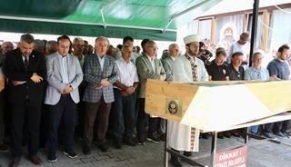 Giresun'da sele kapılarak hayatını kaybeden &ouml;ğretmenin cenazesi toprağa verildi