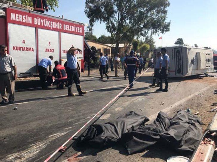 Mersin'de feci kaza! Ölüler ve yaralılar var  G4