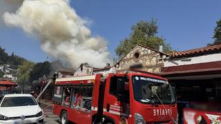 Fethiye'de restoranda çıkan yangın söndürüldü