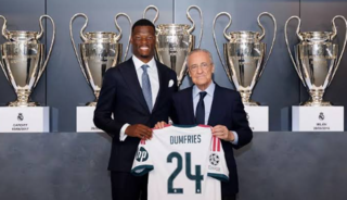 Dumfries, Real Madrid&rsquo;e imzayı attı