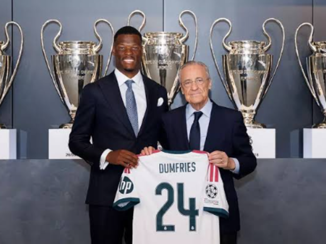 Dumfries, Real Madrid&rsquo;e imzayı attı