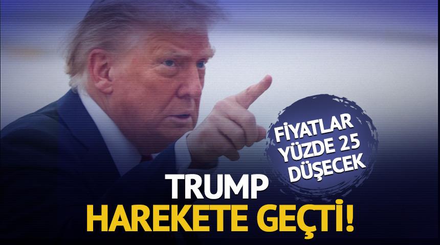 Trump'tan et fiyatlarına neşter! Y&uuml;zde 25 d&uuml;şecek
