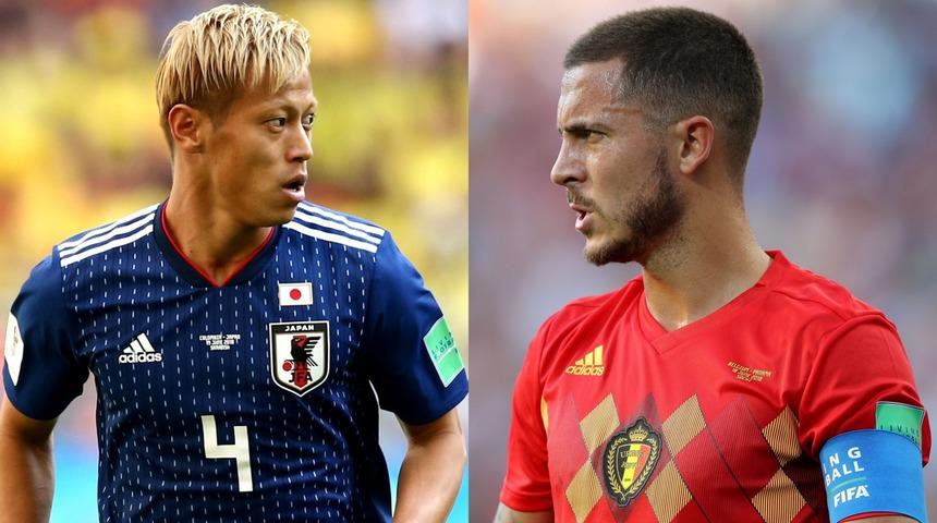 Belçika - Japonya maçının muhtemel 11'leri