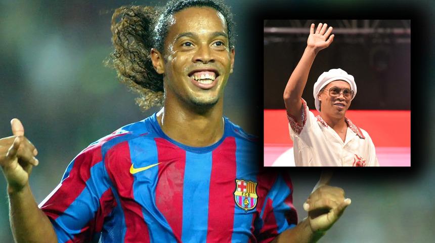 Ronaldinho'dan tarihi s&uuml;rpriz! 46 yaşında futbola geri d&ouml;nd&uuml;! İşte yeni adresi...