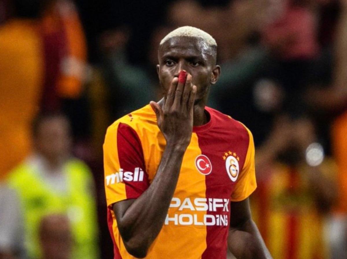 Victor Osimhen neler yaptı neler! Galatasaray tarihine ge&ccedil;ti 1