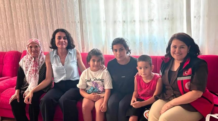 Bilecik&rsquo;te şehit ailesine vefa ziyareti