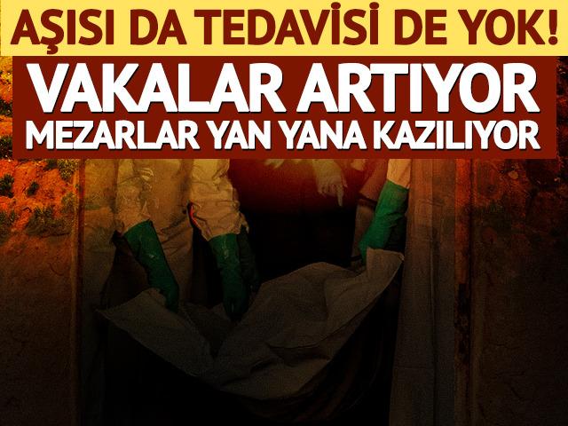 Vakalar artıyor, mezarlar yan yana kazılıyor!