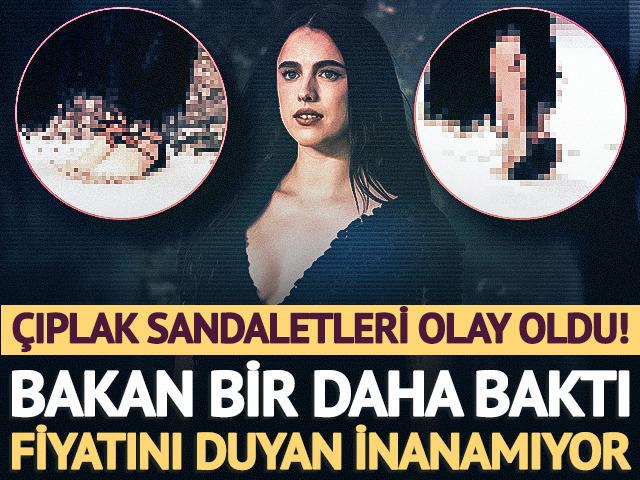 Margaret Qualley'in tabansız ayakkabıları hayrete d&uuml;ş&uuml;rd&uuml;! Fiyatını duyan inanamıyor