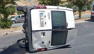 Diyarbakır&rsquo;da trafik kazası: 2 yaralı
