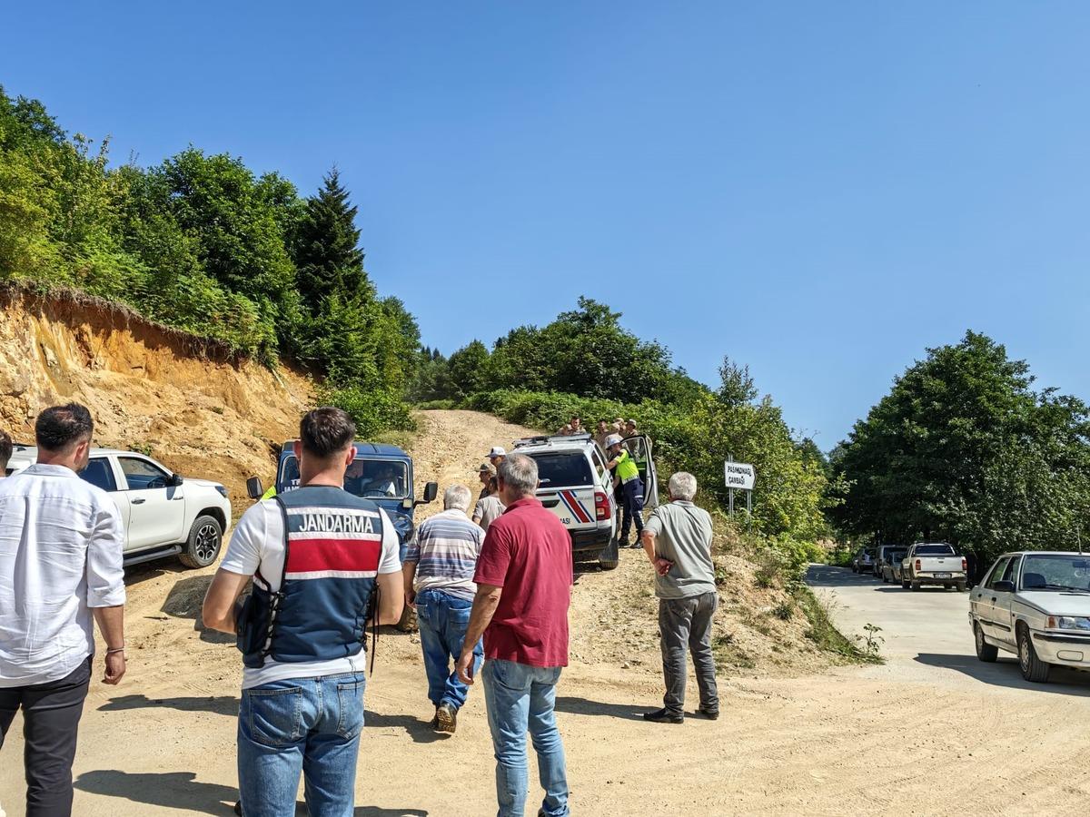 Giresun da helikopter d&uuml;şt&uuml; iddiası! "Yalan ihbar olabilir" 1