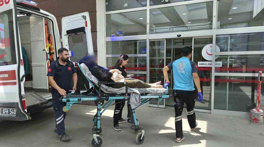 Eşi tarafından darp edilen kadın yaralandı