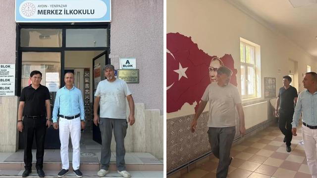 Yenipazar’da okullar yeni eğitim yılına hazırlanıyor