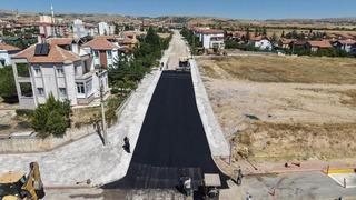 Kırıkkale Belediyesi, Osmangazi Mahallesi'nin yollarını yeniliyor