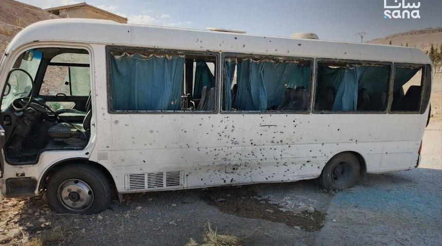 Suriye'de g&uuml;venlik g&uuml;&ccedil;lerine bombalı saldırı! Yaralılar var