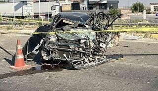 Aksaray&rsquo;da otomobil takla attı: 2 &ouml;l&uuml;, 2 ağır yaralı