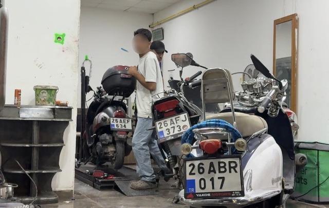 Bakıma bırakılan motosikletle polisten ka&ccedil;an elemana 265 bin TL ceza kesildi 1