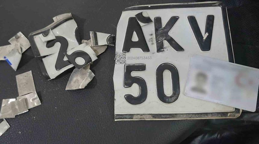 Bakıma bırakılan motosikletle polisten ka&ccedil;an elemana 265 bin TL ceza kesildi