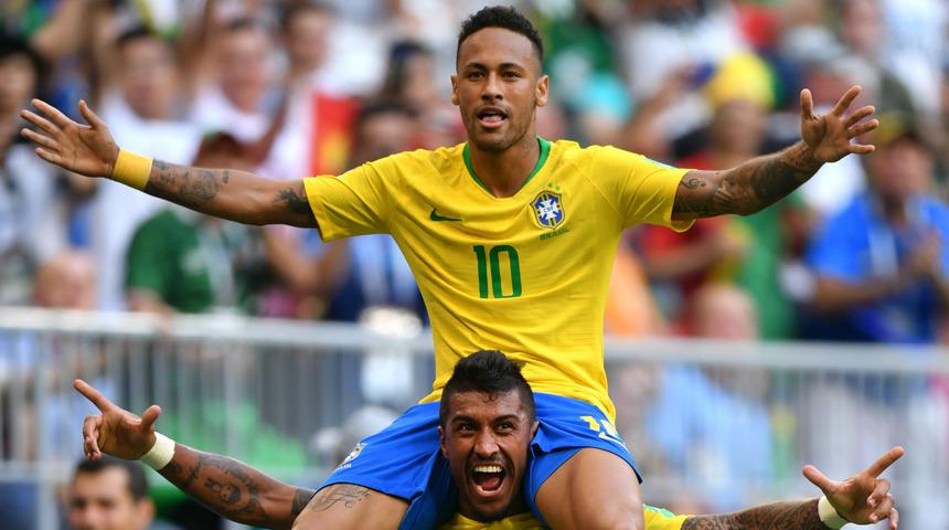 Brezilya, Meksika'yı Neymar'la devirdi: 2-0
