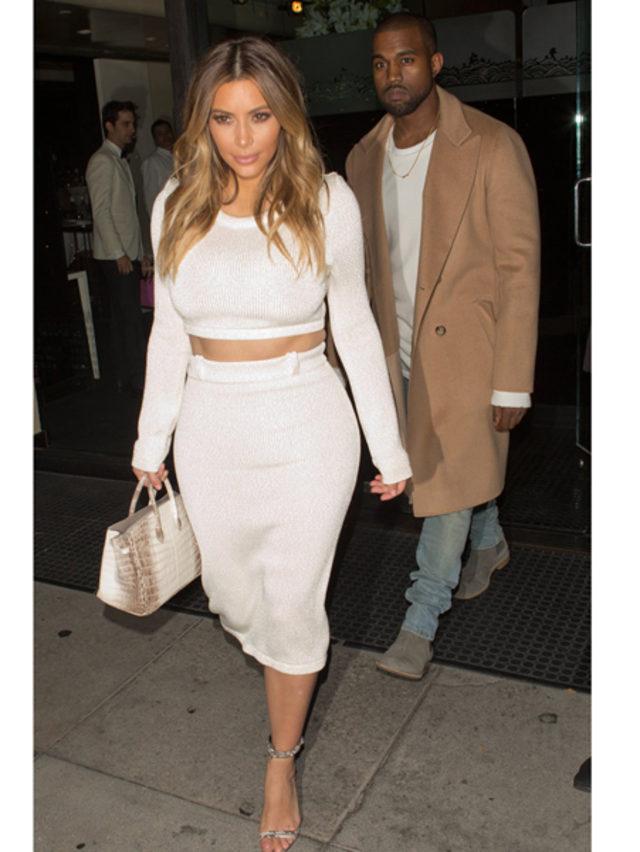 Kim Kardashian ın en sevdiği stili 1