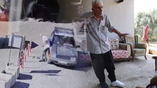 Yaşlı adama çarpıp kaçtı! Kırık ayakla dolmuşa binip eve gitti