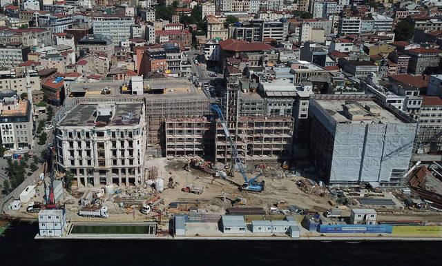 Galataport Projesi'nde İstanbul Modern'in eski binası yıkıldı