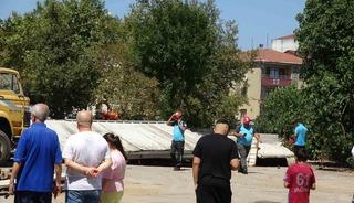 Sultanbeyli&rsquo;de &ccedil;elik &ccedil;atı iş&ccedil;ilerin &uuml;zerine &ccedil;&ouml;kt&uuml;: 1&rsquo;i ağır 2 yaralı