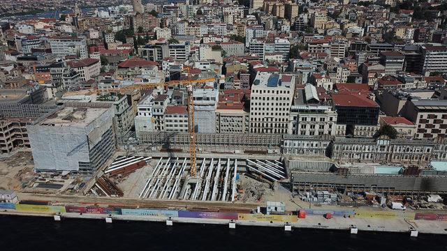 Galataport Projesi'nde İstanbul Modern'in eski binası yıkıldı
