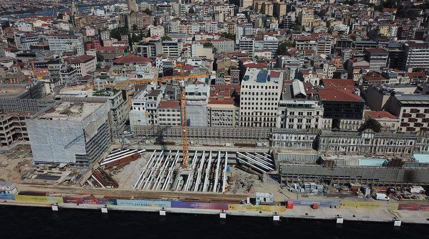 Galataport Projesi'nde İstanbul Modern'in eski binası yıkıldı