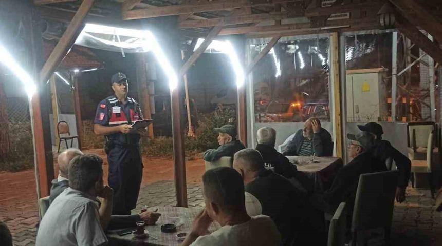 Bilecik&rsquo;te k&ouml;y sakinlerine yangın ve dolandırıcılık uyarısı